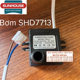 MOTTOR ĐẢO GIÓ, BƠM ĐIỀU HOÀ HƠI NƯỚC SUNHOUSE SHD7713