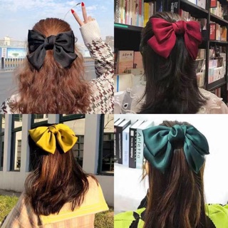 Kẹp nơ bản to - kẹp nơ cute