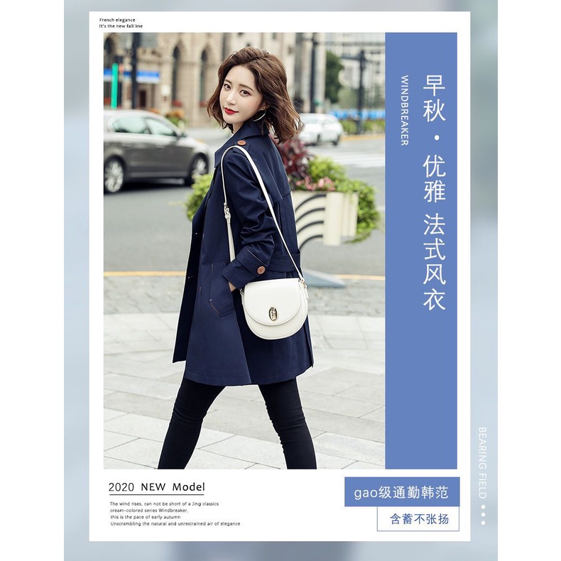 Áo Khoác Dáng Dài Phong Cách Anh Quốc Thời Trang Mùa Thu 2022 Mới