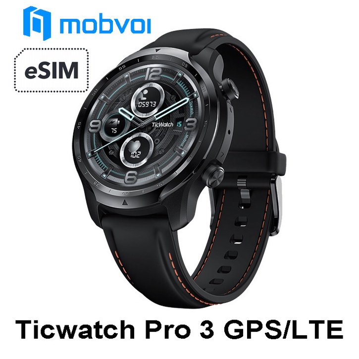 Đồng hồ thông minh Ticwatch Pro 3 bản LTE/GPS có esim cấu hình mạnh