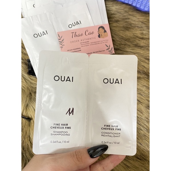 Mẫu Thử Gôi_Xả OUAI