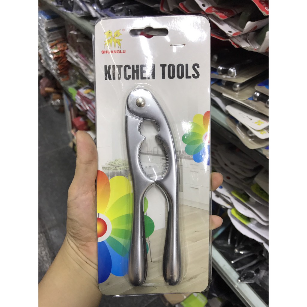 Kẹp cua inox loại xịn cong