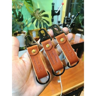 Móc treo chìa khoá/ Móc khoá da thật