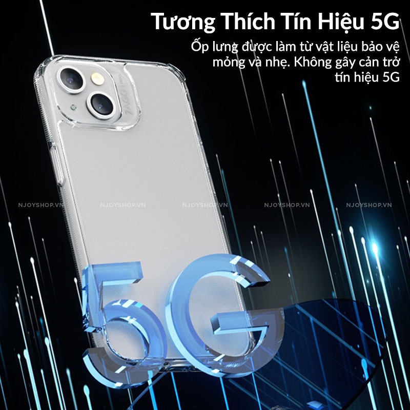 Ốp Lưng Trong Suốt Zagg Crystal Palace Chống Sốc Góc Độ Cao 4m Chống Ố Vàng Ip 13 Pro Max 12 Pro Max Njoyshop