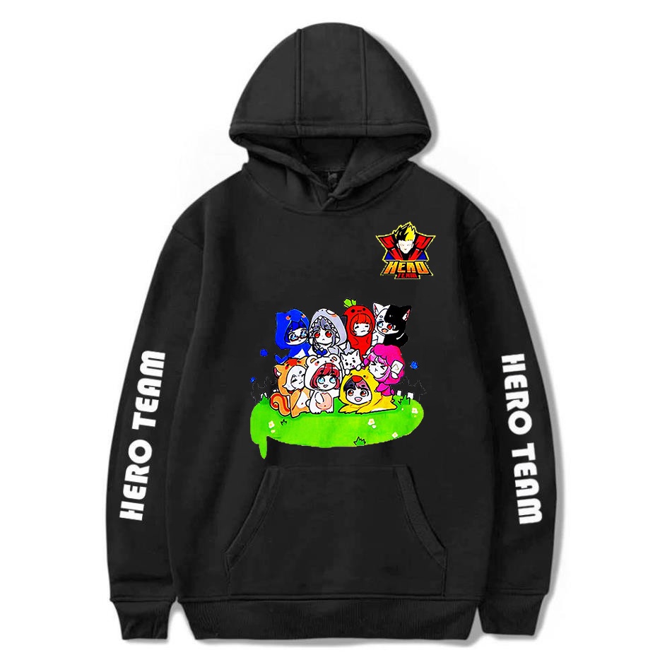 🔥Sale 50%🔥 BST Áo HOODIE HERO TEAM - MINI WORLD 🎁 kèm quà tặng bịt mặt💥
