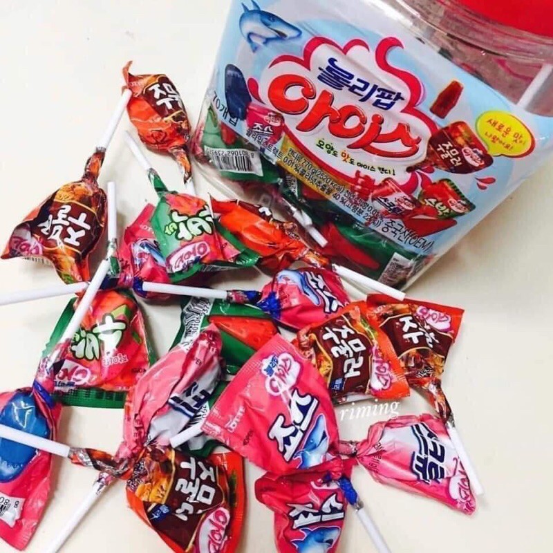 Kẹo Mút Lotte Lollipop Ice Hàn Quốc