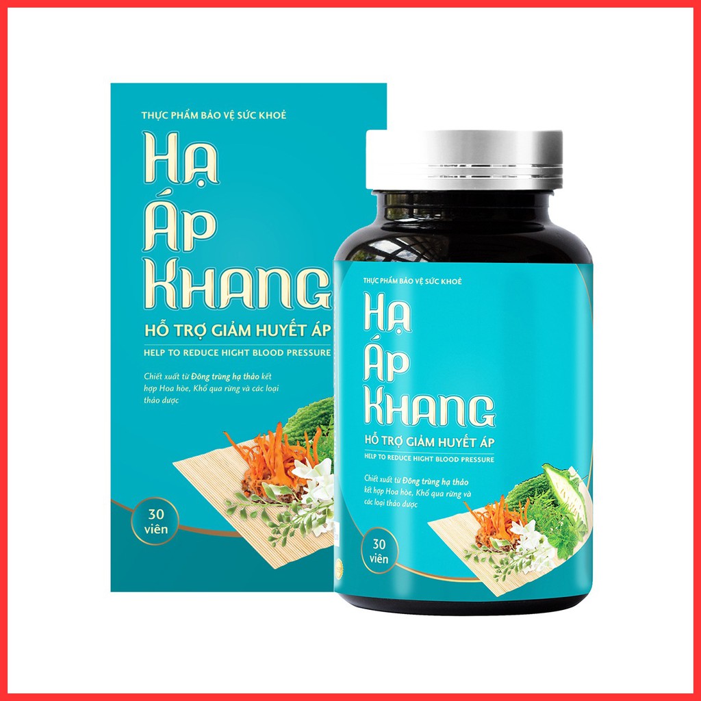Viên Uống Hạ Áp Khang - Hỗ Trợ Ổn Định Huyết Áp