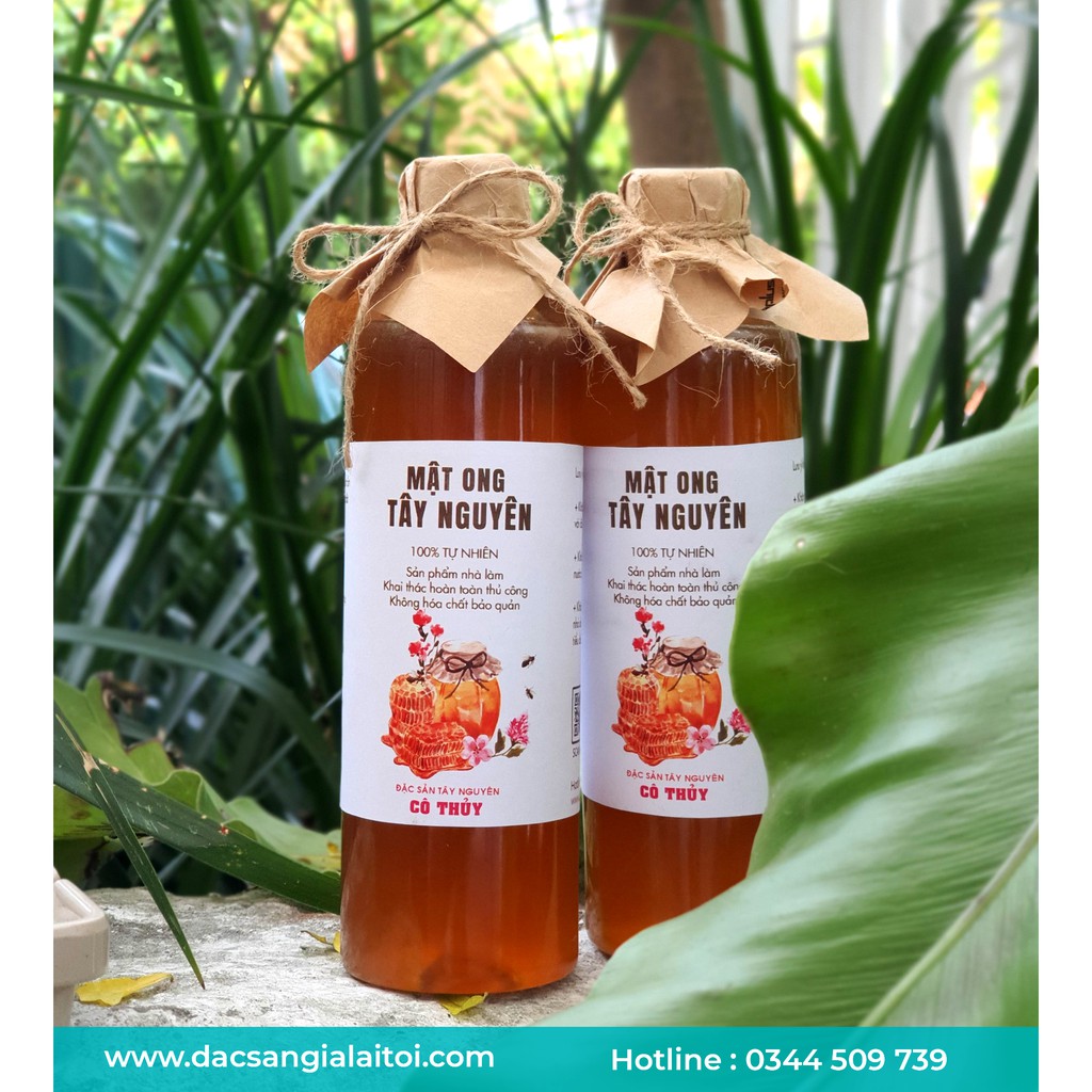 MẬT ONG HOA CÀ PHÊ TÂY NGUYÊN - NGUYÊN CHẤT 100% TỪ MẬT ONG CHÍN TỔ