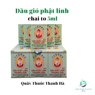 Dầu gió phật linh chai to 5ml