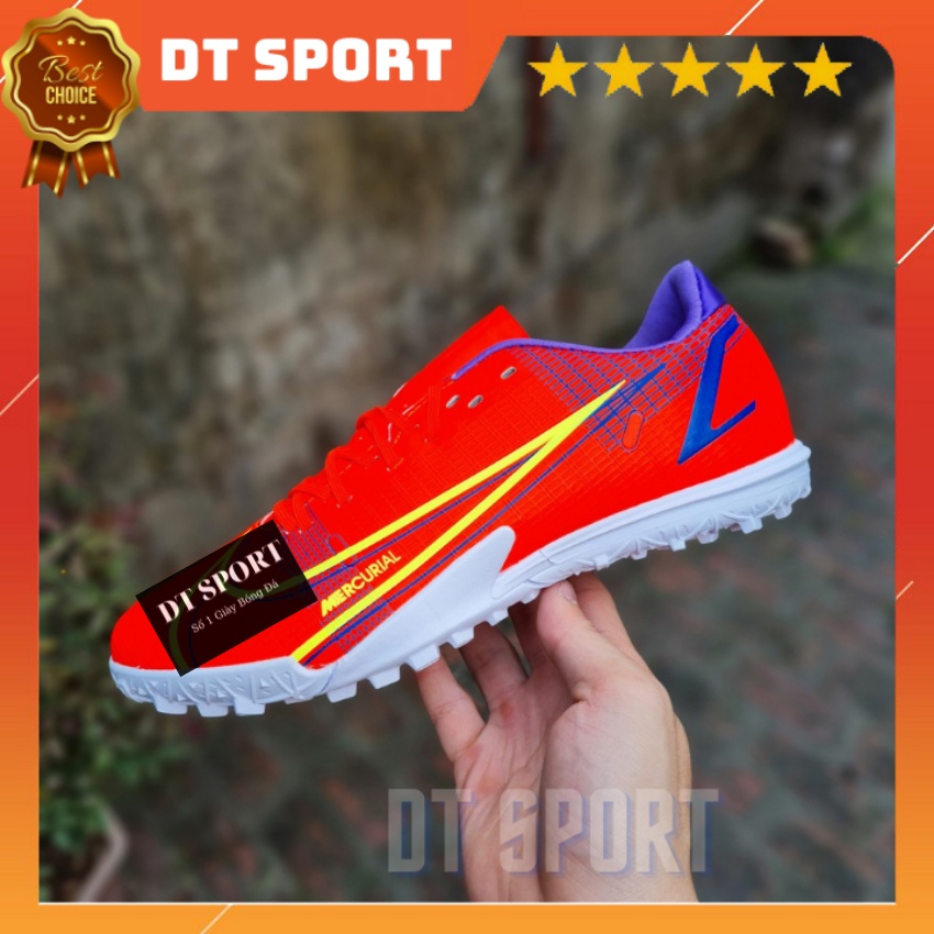 [Tặng Túi Rút Và Tất] Giày Bóng Đá Sân Cỏ Nhân Tạo Mercurial Vapor 14 Academy TF Passion, Giày Đá Banh Nam