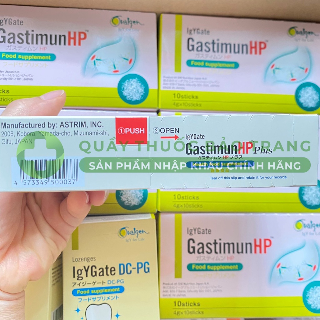 GastimunHP Plus - Giúp tăng cường hiệu quả thải trừ HP