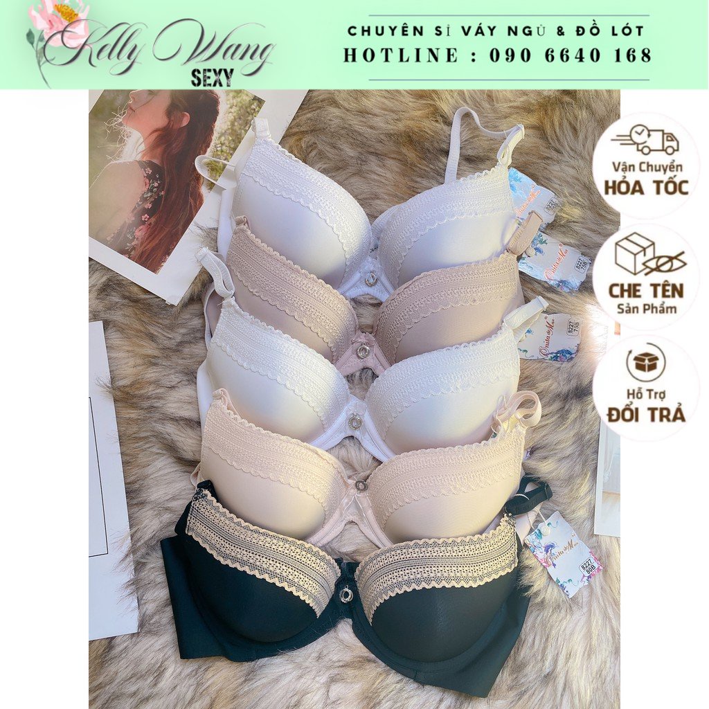[MÚT VỪA] Áo Lót Đúc Su Không Gọng - Áo Ngực Su Nâng Ngực HÀNG XUẤT - KELLYWANG