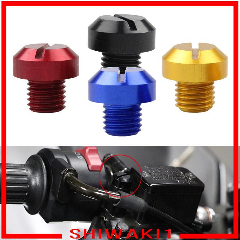 M10x1.25 Nắp Đậy Nút Vặn Gương Chiếu Hậu Màu Đỏ Dương