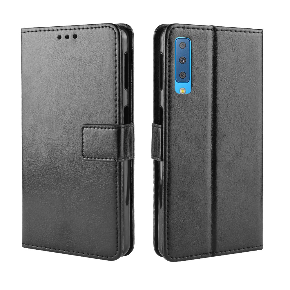 Bao Da Điện Thoại Nắp Gập Cài Khóa Có Ngăn Đựng Thẻ Cho Samsung Galaxy A6 A8 Plus 2018 A3 A5 A7 2016 2017 | BigBuy360 - bigbuy360.vn