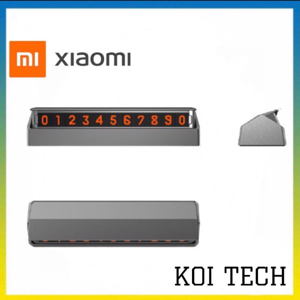 Bảng ghi số điện thoại trên oto xiaomi mijoy - Biển báo số điện thoại đặt taplo ô tô xe hơi khi đỗ xe