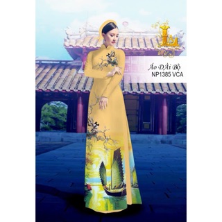 Vải Áo Dài Tằm Ý/ Lụa Nhật Thuyền Buồm