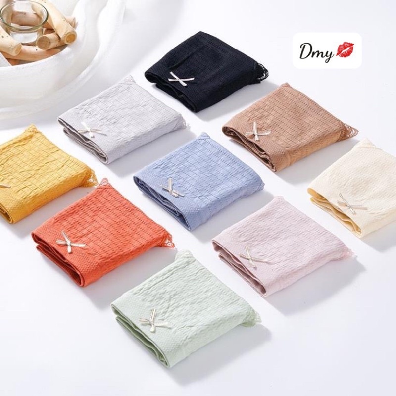 Quần lót nữ cotton trơn kháng khuẩn JUNIDO QL10