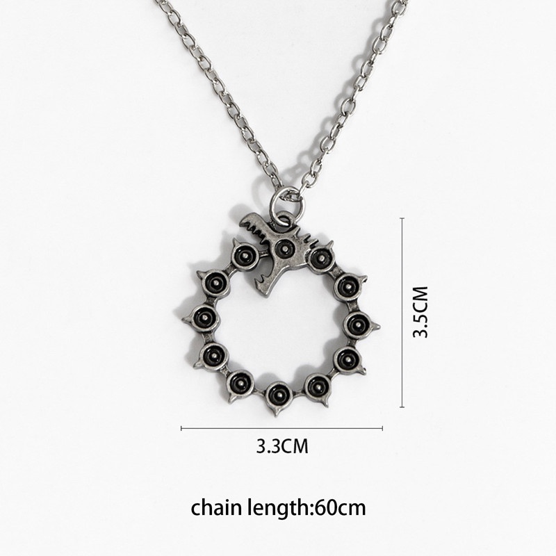 Vòng cổ Mặt Huy Hiệu Anime Seven Deadly Sins Meliodas