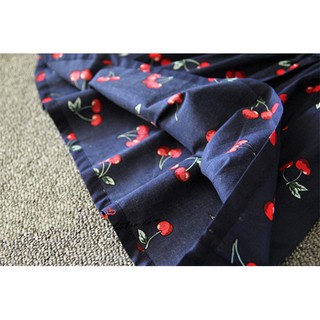 Đầm Váy bé gái cherry