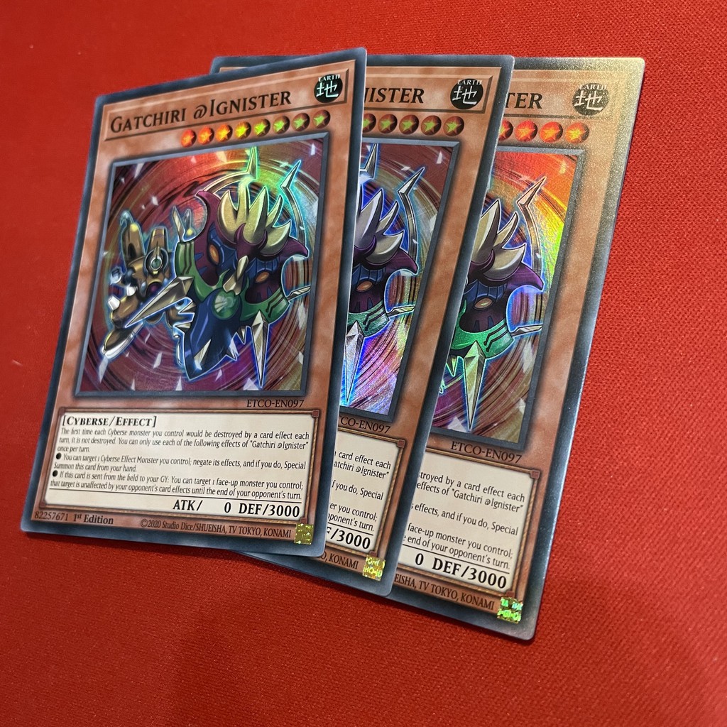 EN]Thẻ Bài Yugioh Chính Hãng] Gatchiri @Ignister