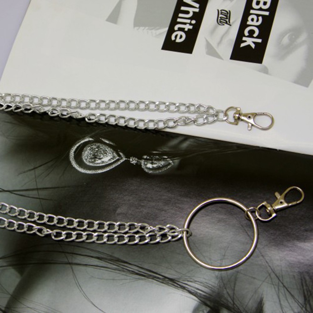 Thắt Lưng Dây Xích Kim Loại Thời Trang Cho Nữ