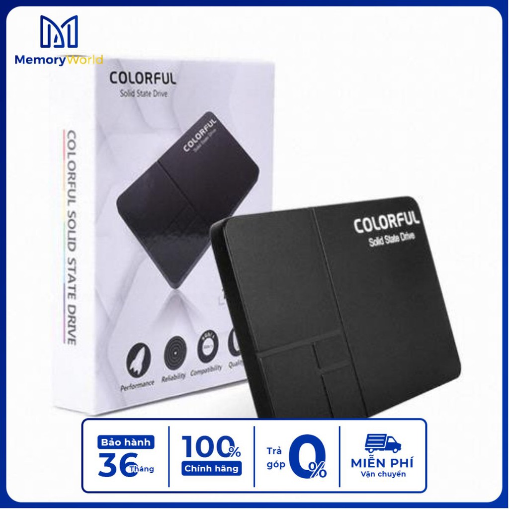 SSD Colorful SL300 120GB Sata 3 6Gb/s Chuẩn giao tiếp, Chính Hãng - YourMemoryWorld | BigBuy360 - bigbuy360.vn