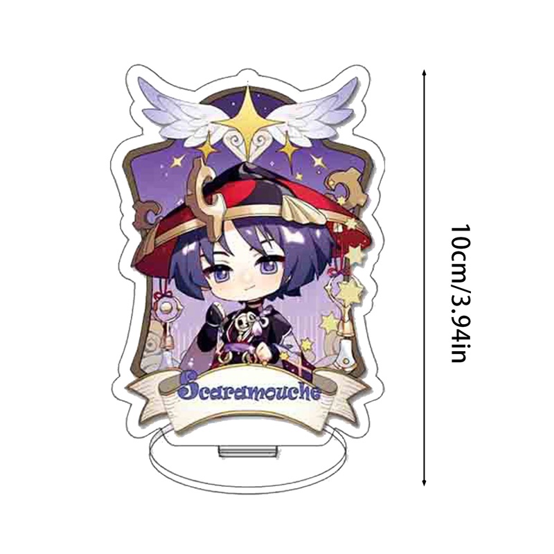 Móc Khóa Hình Nhân Vật Game Genshin Zhongli Dễ Thương