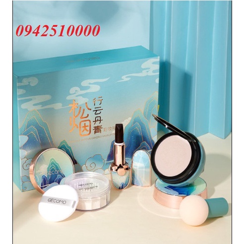 Set trang điểm 4 món GECOMO nội địa trung CỰC XINH