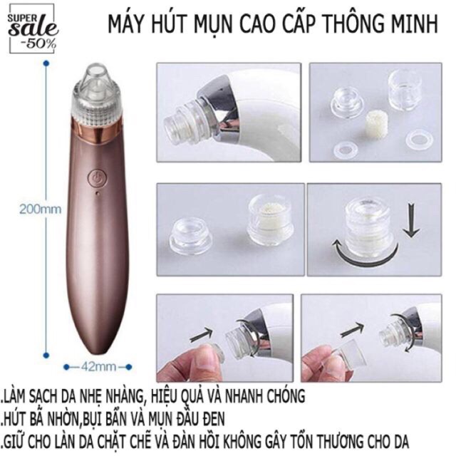 MÁY HÚT MỤN SPA - MÁY HÚT MỤN CÁM