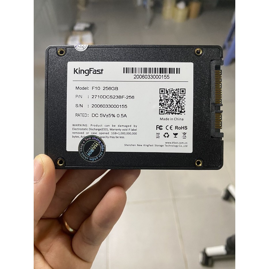 [Mã ELMS05 giảm 5% đơn 300k]Ổ cứng SSD Kingfast 120GB 240GB 256GB 2.5 inch SATA3