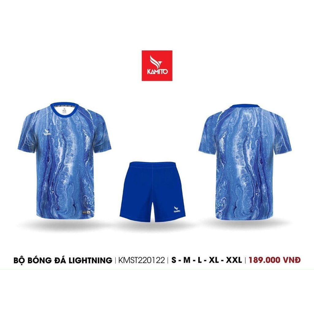 Bộ Quần áo bóng đá Kamito LIGHTNING thoáng mát.