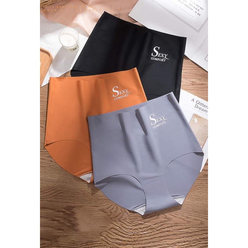 Quần lót su cạp cao ôm bụng k hằn k lộ viền sexy comfort