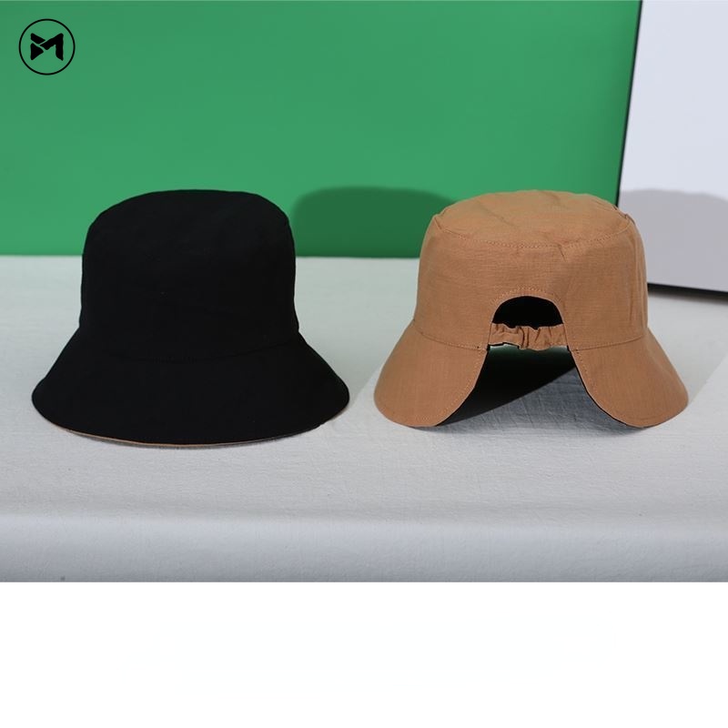 Nón Tai Bèo Hai Mặt Màu Trơn Chống Nắng Bảo Vệ Khỏi Tia UV