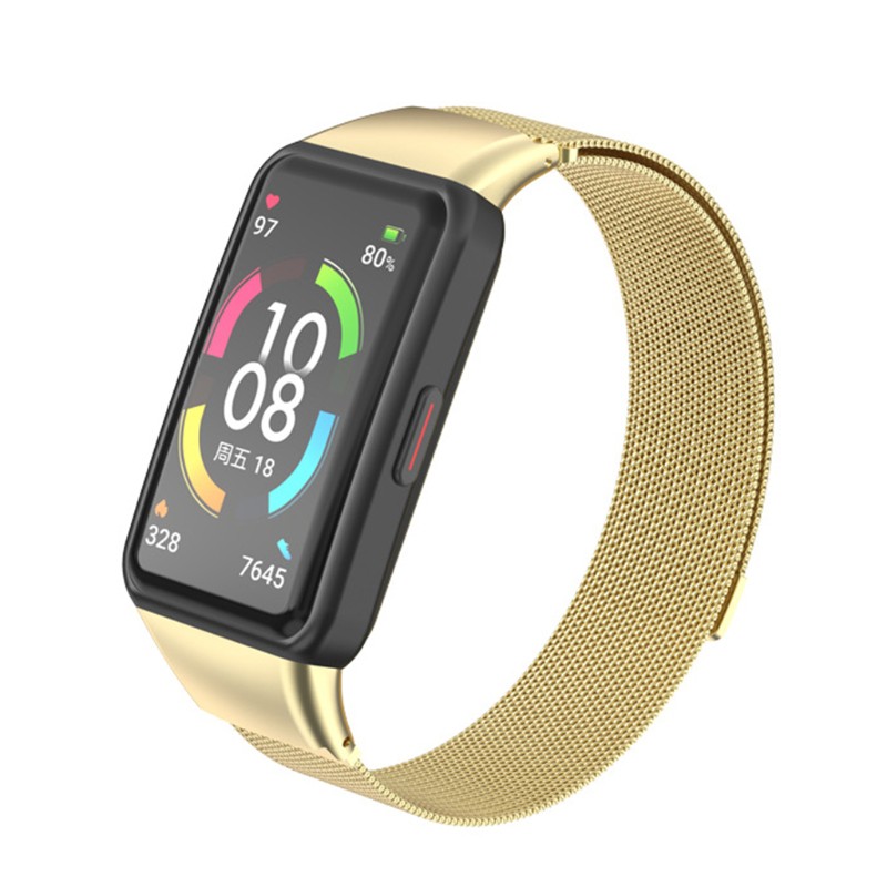 Dây Đeo Kim Loại Cho Đồng Hồ Thông Minh Honor Band 6 Tiện Dụng