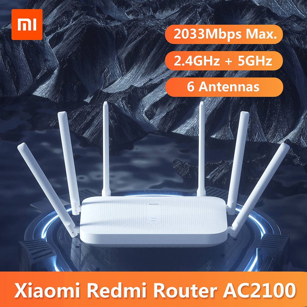 Router wifi Redmi AC2100 6Anten | BigBuy360 - bigbuy360.vn