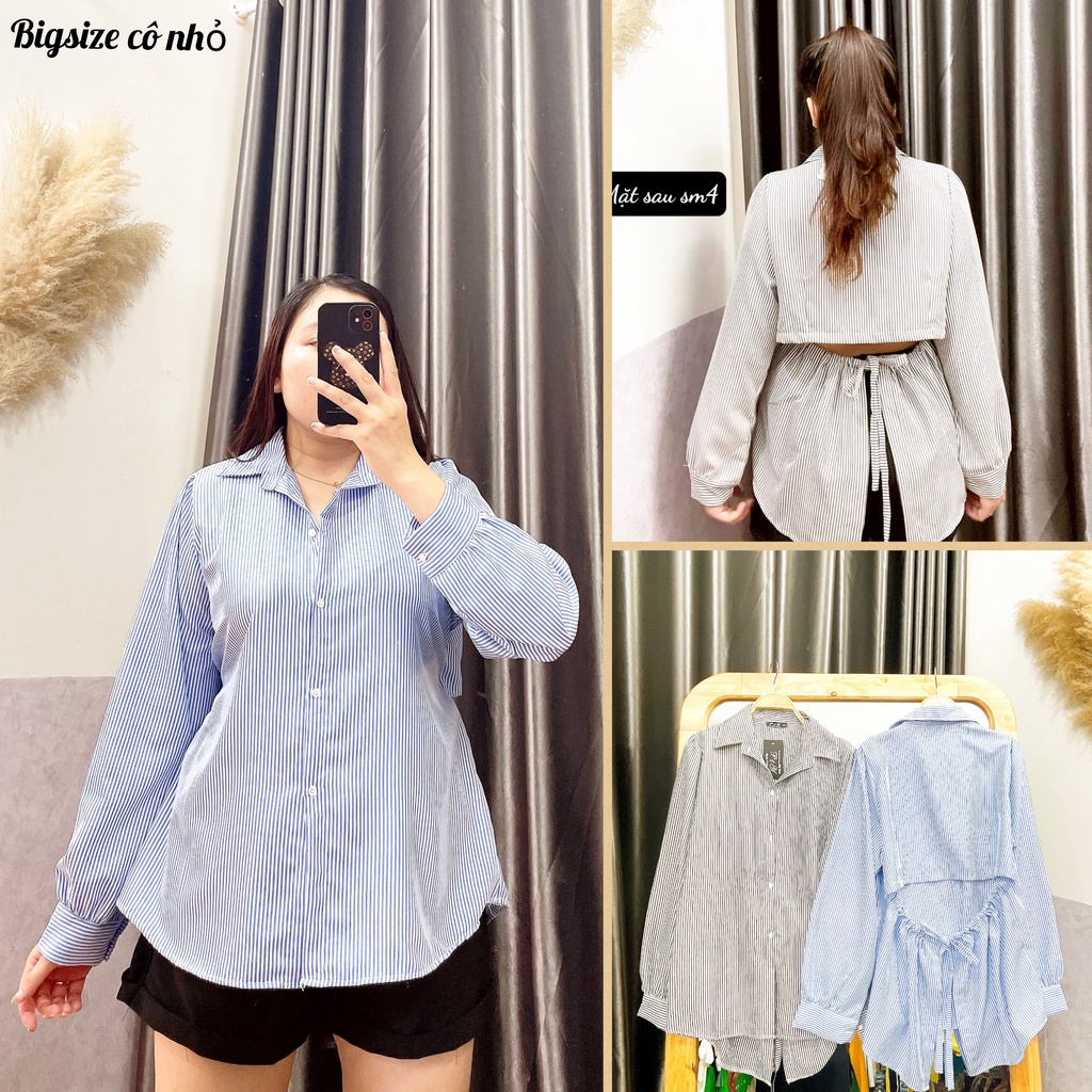 Áo Sơ Mi Kiểu Bigize Nữ,Áo Kiểu Nữ Phom Rộng Đứng Phom Tôn Dáng Chất Luạ Mềm Mịn MÃ SM4