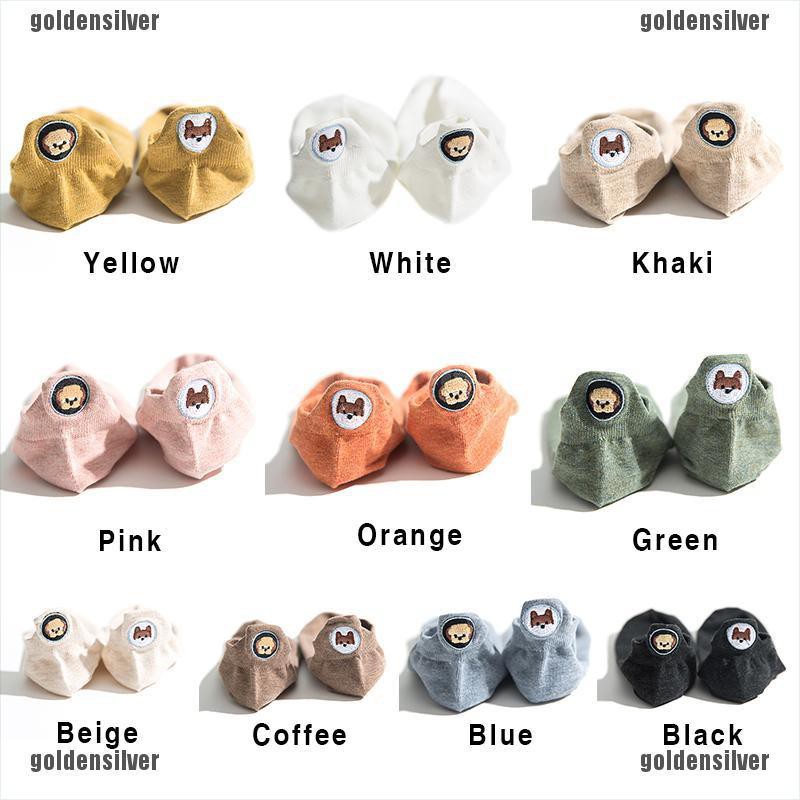 Vớ Cotton Cổ Thấp Họa Tiết Động Vật Dễ Thương Vui Nhộn Cho Nam Và Nữ