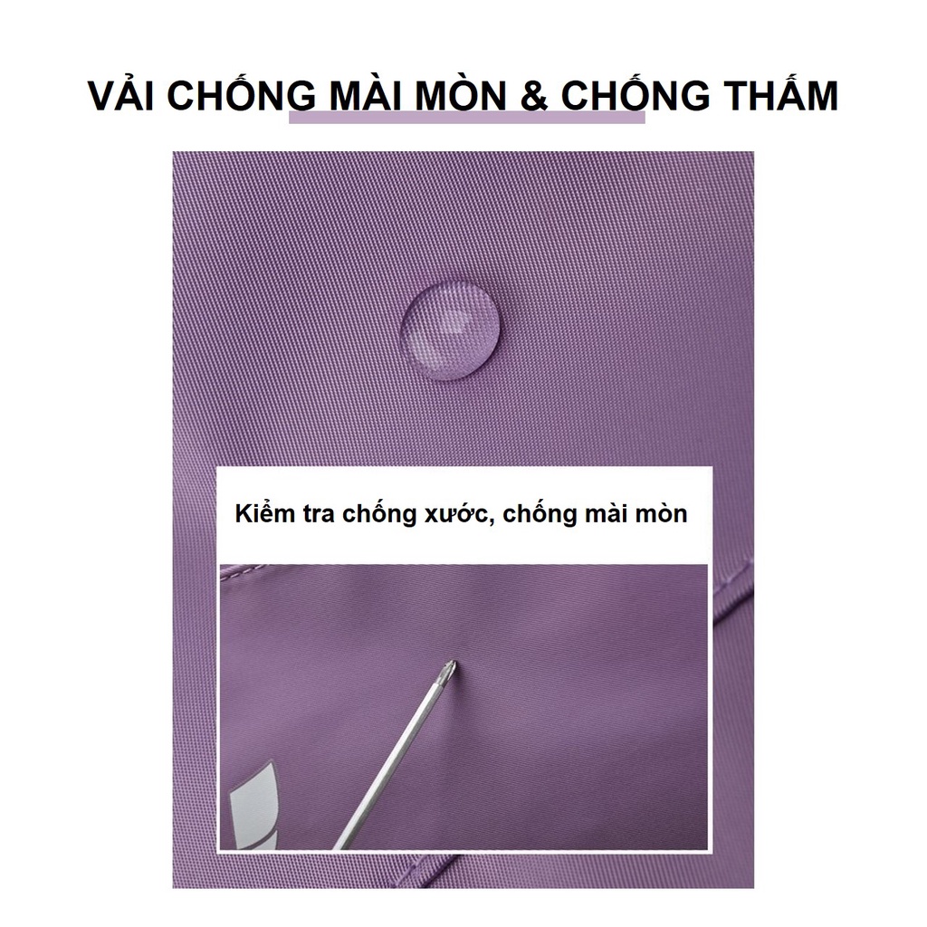 Túi Du Lịch Thể Thao Nhiều Ngăn Có Ngăn Tách Đồ Khô Ướt, Ngăn Để Giày Riêng Sarus Crane SC32