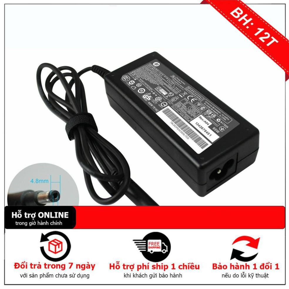Sạc Dành Cho Laptop HP 19.5V - 3.33A Đầu Hai Khấc (65W)