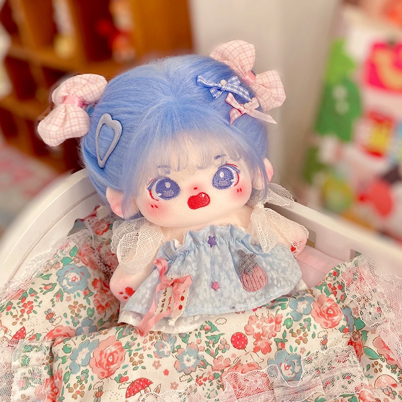 Doll không thuộc tính tóc tơ 20cm - Búp bê không thuộc tính tóc tơ 20cm có xương