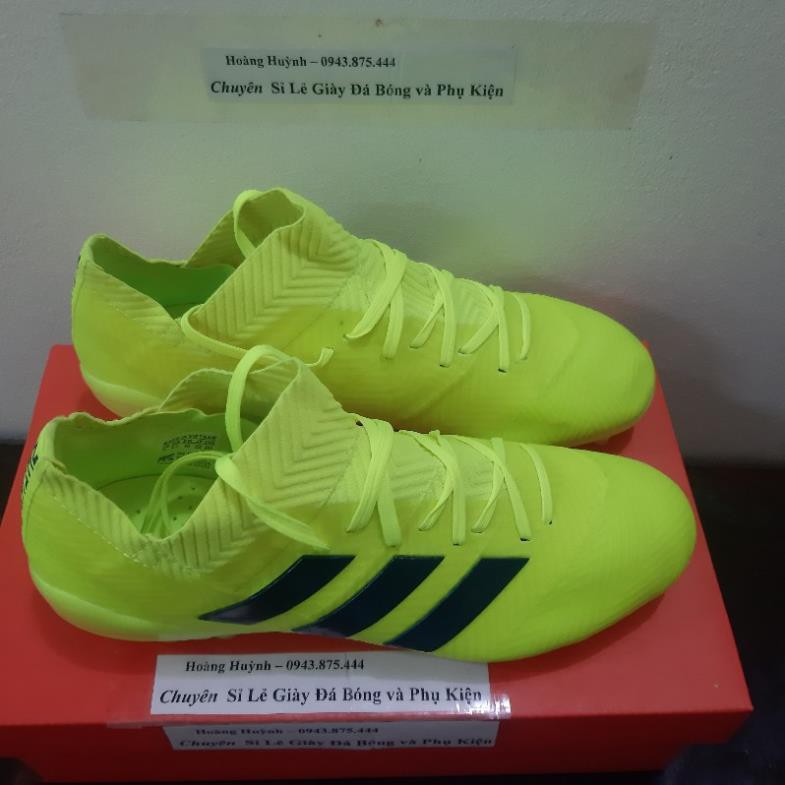 𝐓ế𝐭 giảm sâu 12-12 Giày đá bóng Nemeziz Tango 18.3 AG Xanh chuối ` ^ ! !