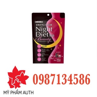 Trà giảm cân Night Diet Beauty Orihiro Nhật Bản