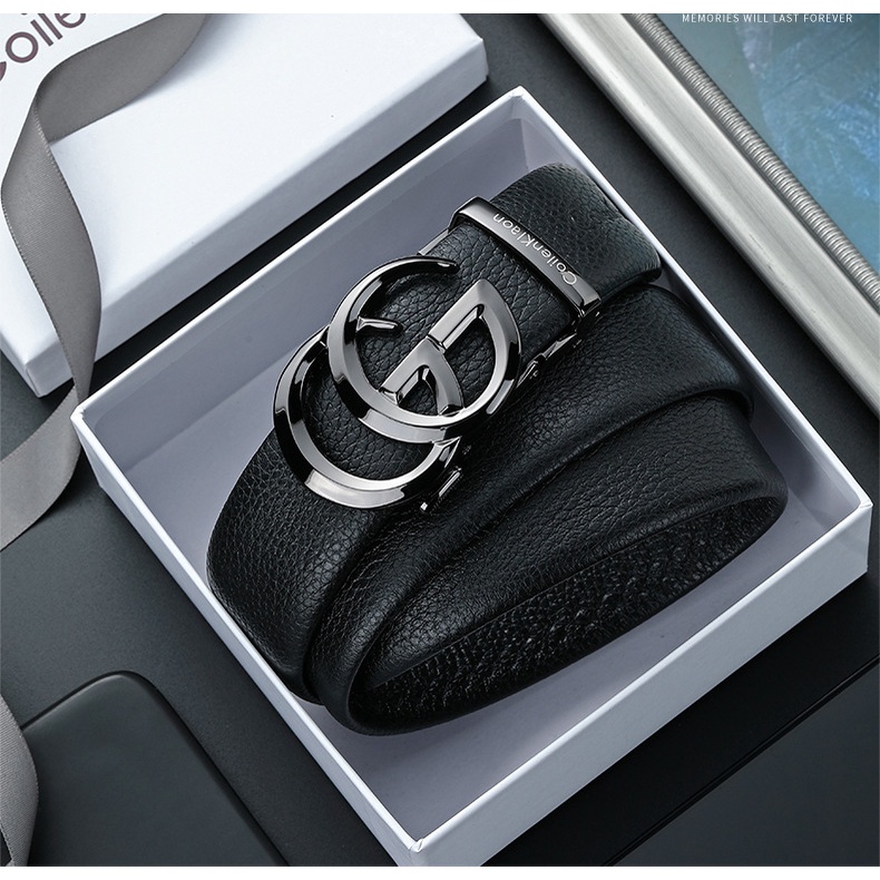 Thắt lưng da nam-dây nịt da bò 2 lớp Coecn Koen hhb BH 12 tháng