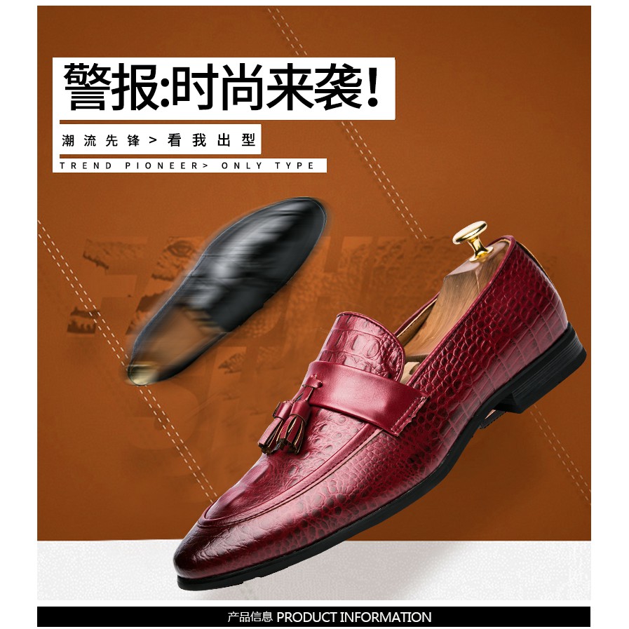 Giày lười nam vân cá xấu thời trang của Mr. Europe (Có ảnh feed back) | BigBuy360 - bigbuy360.vn