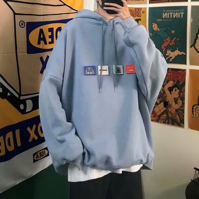 [ Mã 12FASHIONSALE1 giảm 10K đơn 50K ] Áo hoodie tay dài dáng rộng kiểu dáng năng động trẻ trung dành cho nam | BigBuy360 - bigbuy360.vn