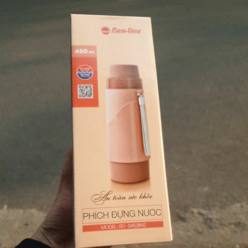 Phích Giữ Nhiệt Cầm Tay 450ml Rạng Đông