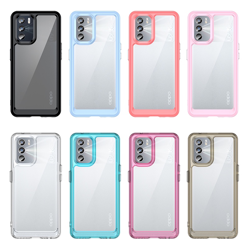 Ốp Điện Thoại Cứng Trong Suốt Viền Mềm Chống Sốc Cho Realme GT Neo 2T Realme GT Neo 2T