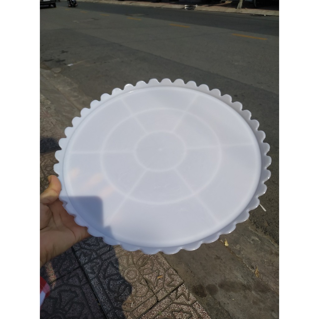 Dĩa Nhựa lót rau câu/ 10 cái