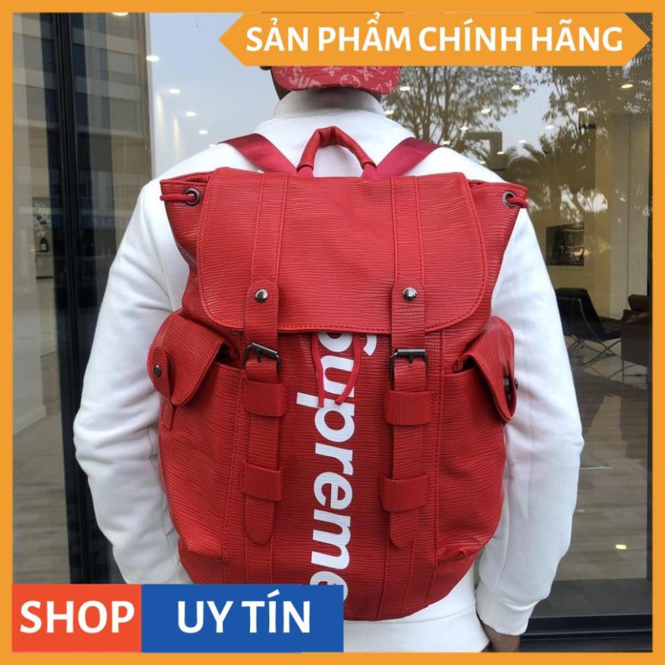 Balo SUPREME da pu cao cấp