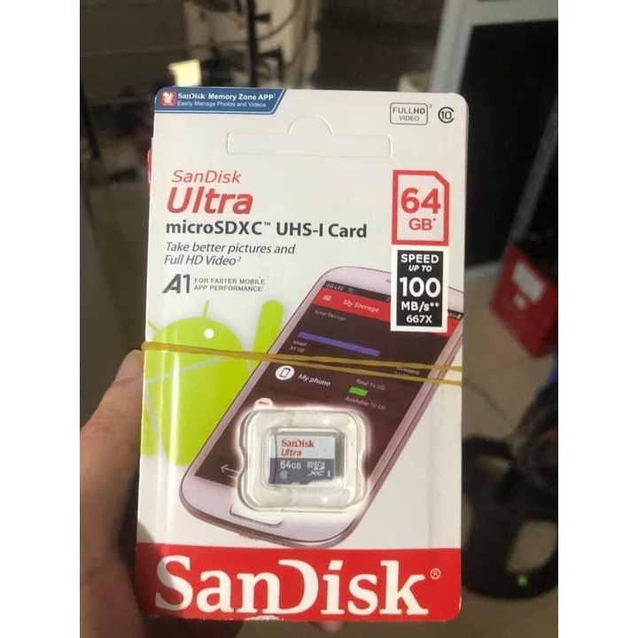 Thẻ nhớ Sandisk 32G - Hàng chính hãng